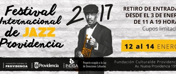 Festival de Jazz de Providencia 2017 será gratis nuevamente