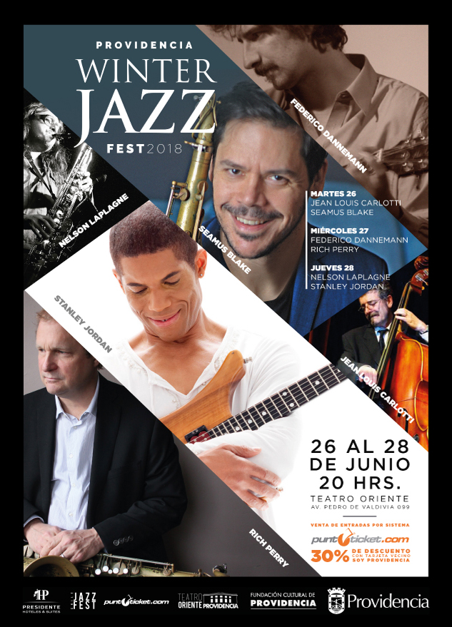 Providencia tendrá un Festival Internacional de Jazz de invierno