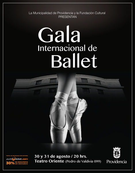 Providencia tendrá una nueva Gala Internacional de Ballet