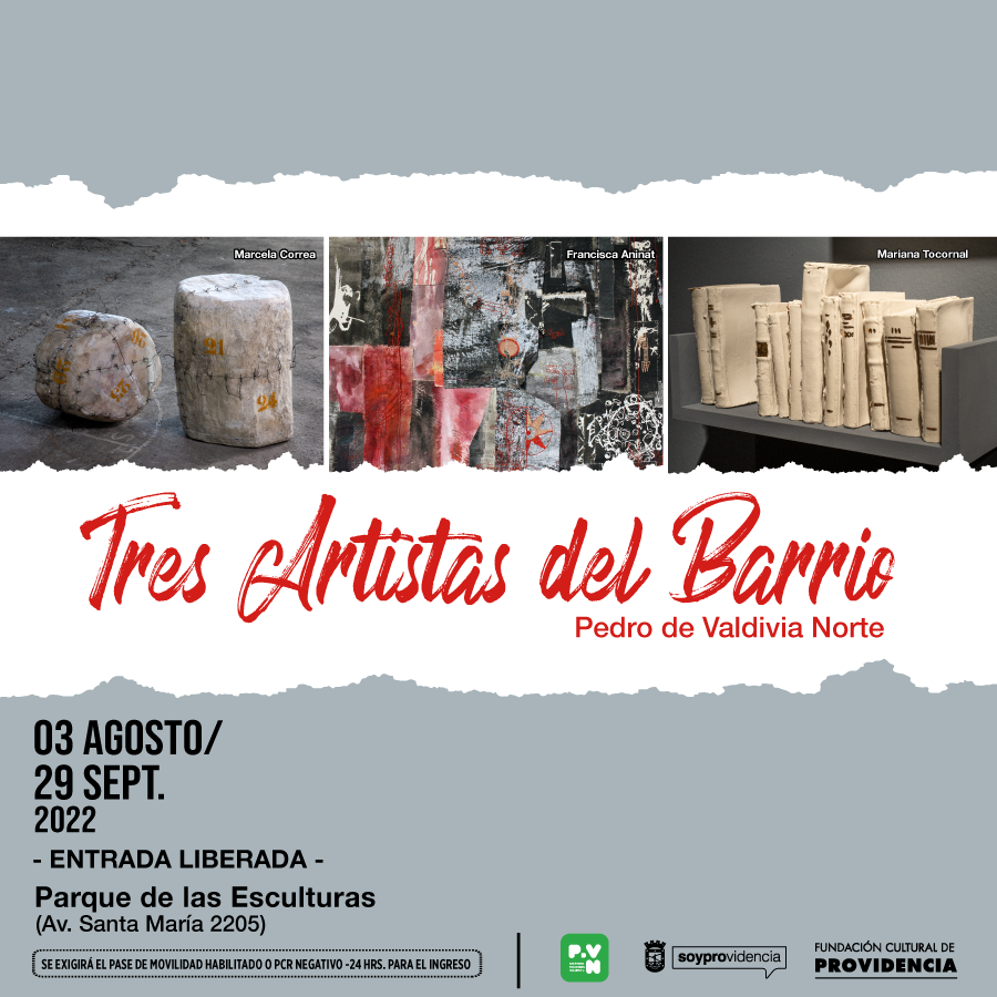 Exposición “Tres artistas del barrio”