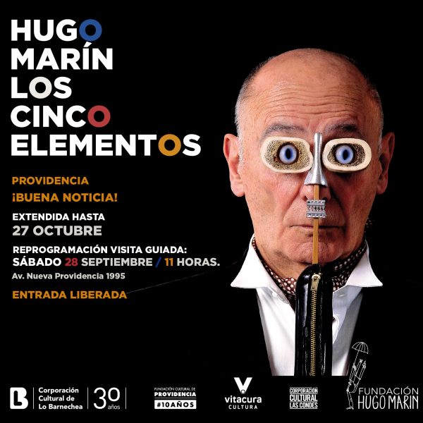 CUATRO ENTIDADES CULTURALES SE UNEN PARA PRESENTAR GRAN MUESTRA ANTOLÓGICA DE HUGO MARÍN