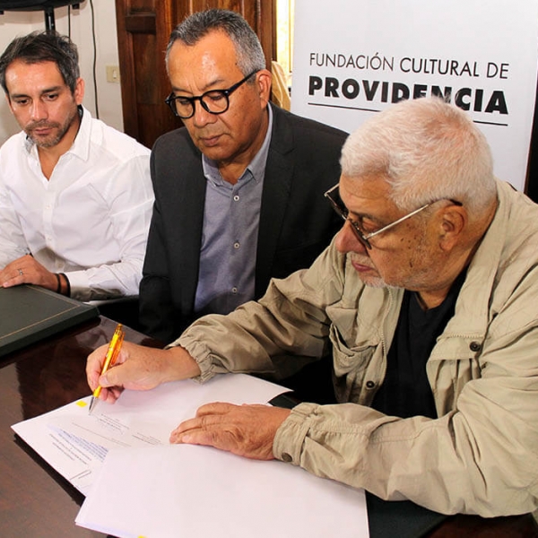 Convenio Fundación Cultural de Providencia, Stgo OFF y Fundación Sidarte
