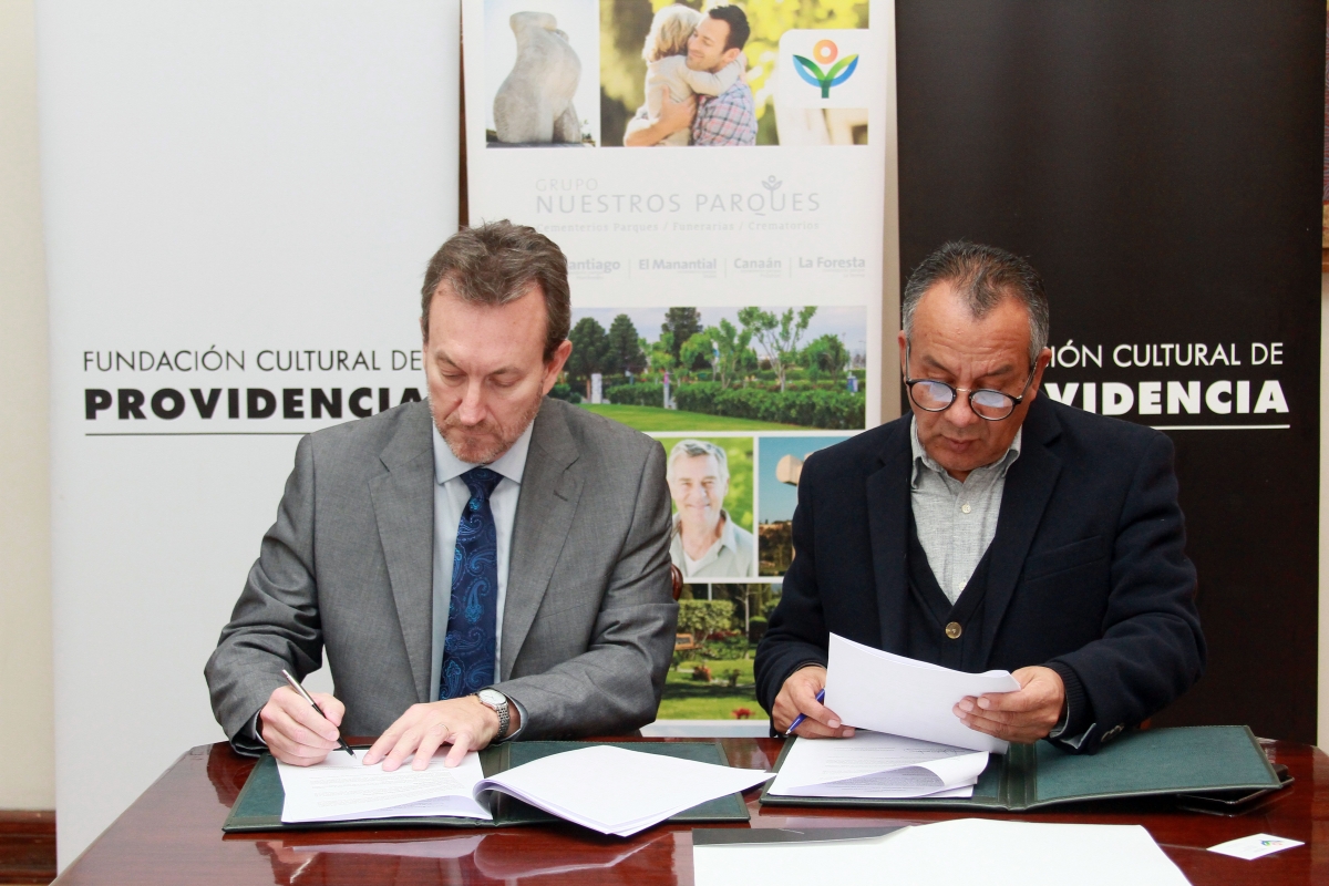 Convenio entre la Fundación y Grupos Nuestros Parques