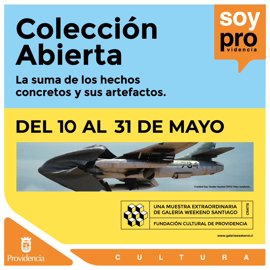 Exposición Colección Abierta de Galería Weekend Santiago