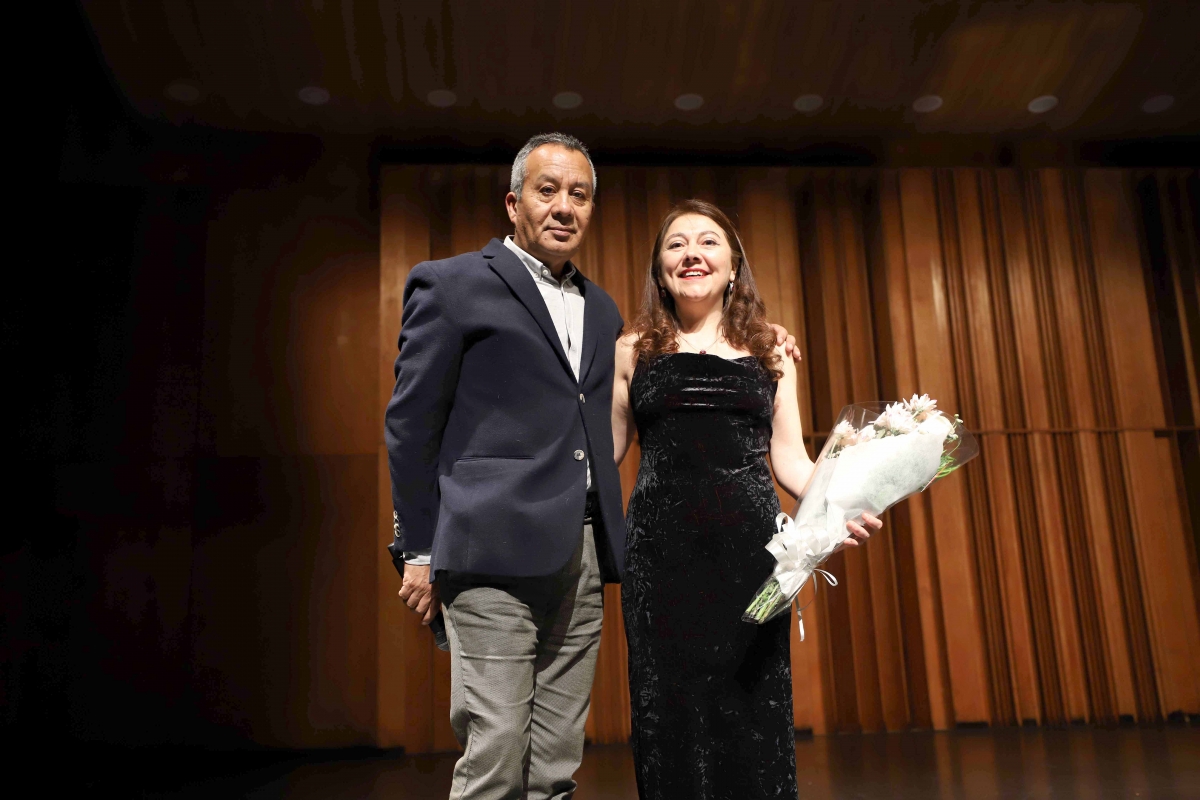 María Paz Santibáñez se presentó en el Teatro Oriente