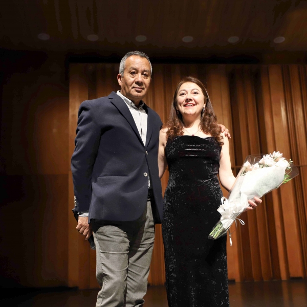 María Paz Santibáñez se presentó en el Teatro Oriente