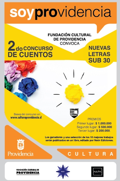 Bases Segundo Concurso de Cuentos «Nuevas letras Sub 30»