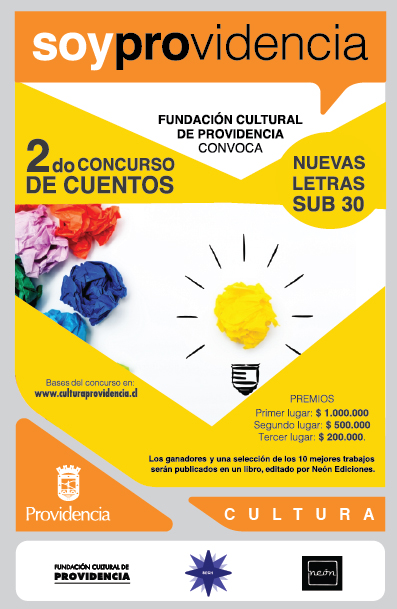 Bases Segundo Concurso de Cuentos «Nuevas letras Sub 30»