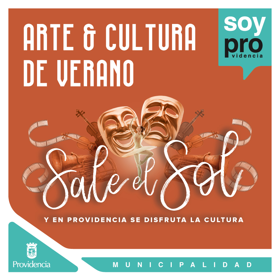El arte y la cultura se disfrutan en Providencia