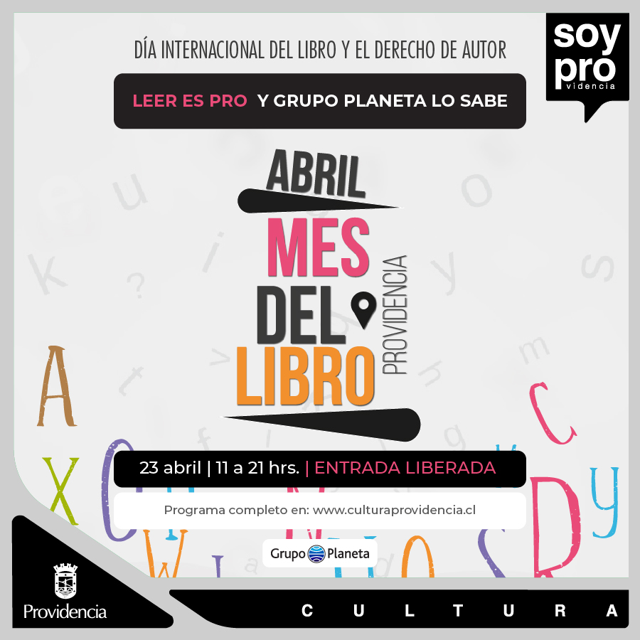 Providencia y Grupo Planeta Celebran el día del libro