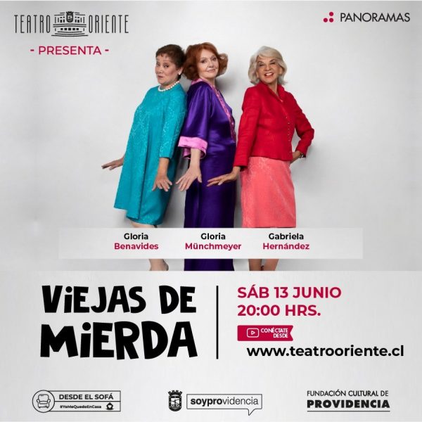 Transmisión obra de teatro «Viejas de mierda»