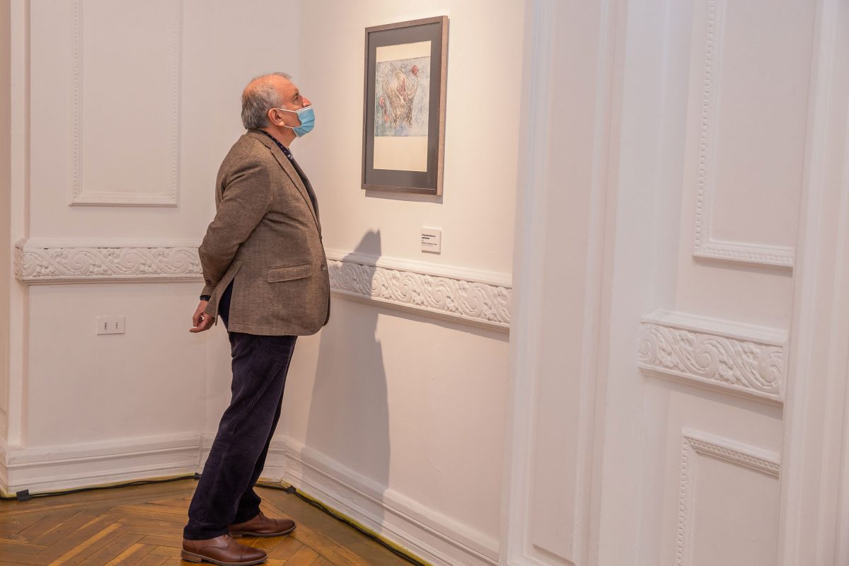 “EL ASTROPOETA” DE MATTA LLEGA AL PALACIO SCHACHT