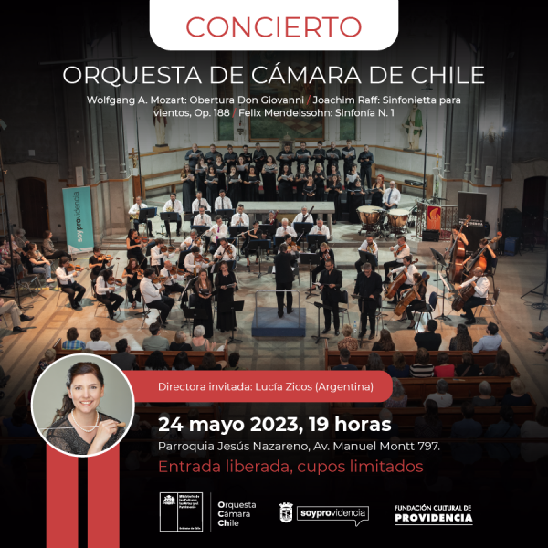 CONCIERTO ORQUESTA DE CÁMARA DE CHILE