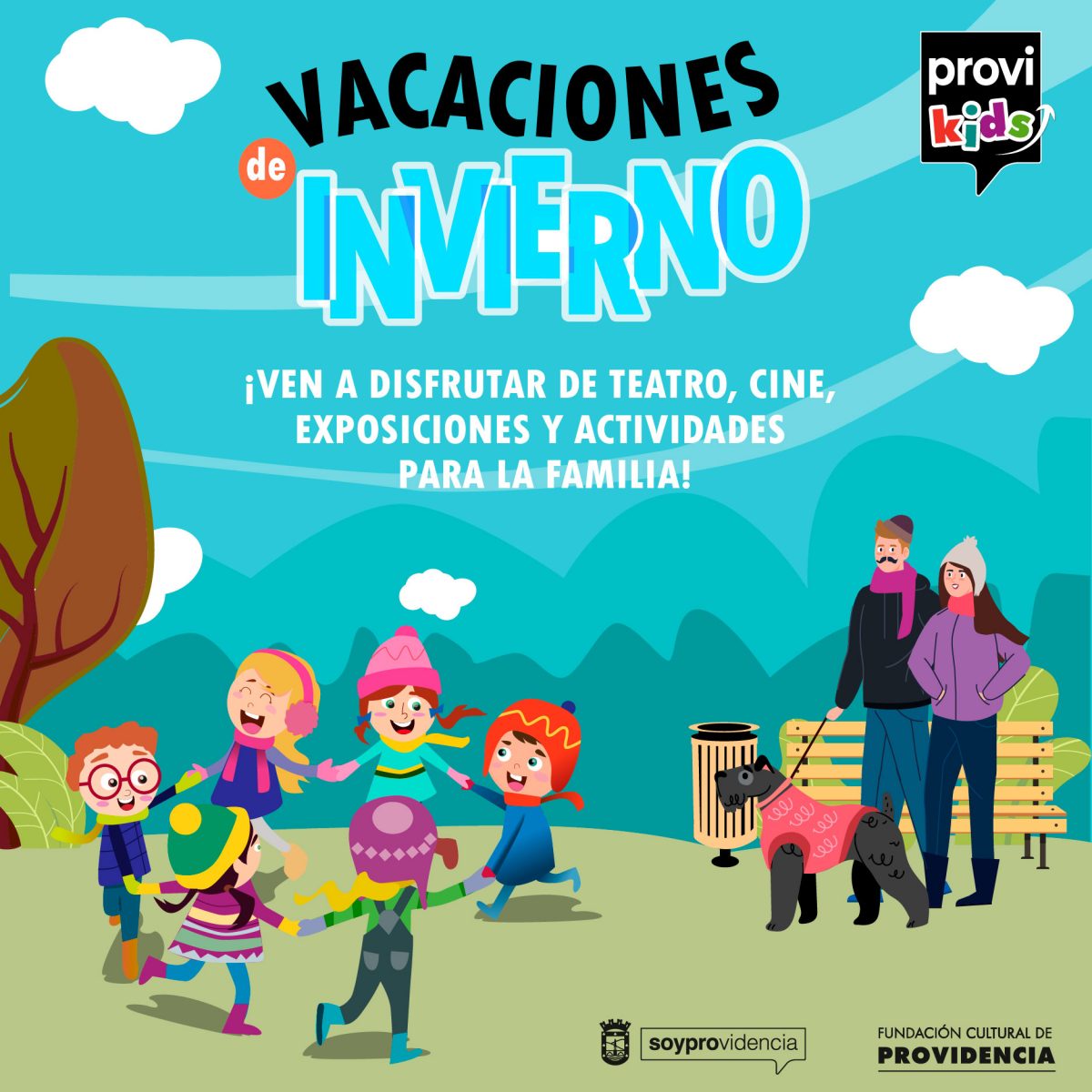 VACACIONES DE INVIERNO: #ProviKids se toma PROVIDENCIA