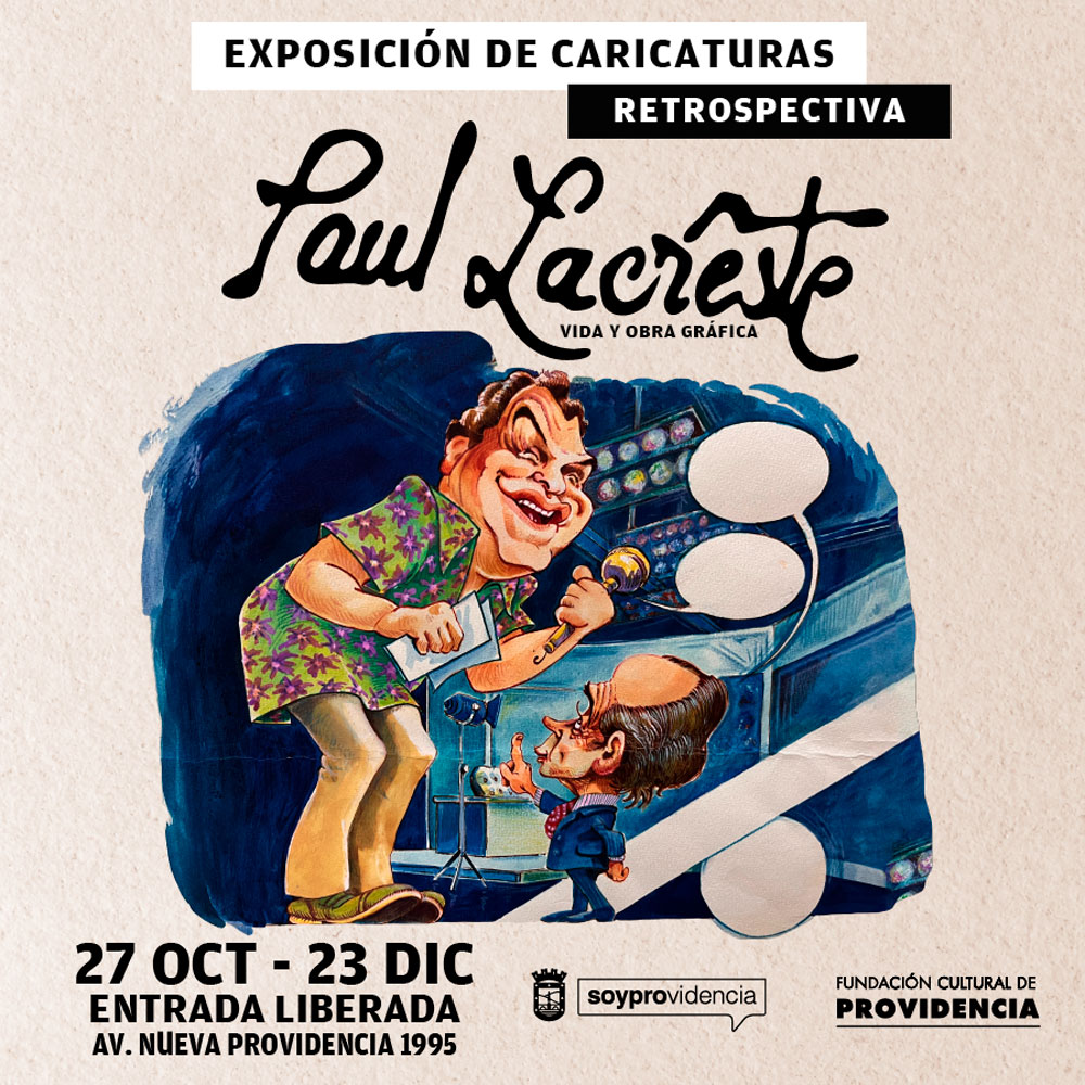 Originales caricaturas en retrospectiva de Paul Lacreste