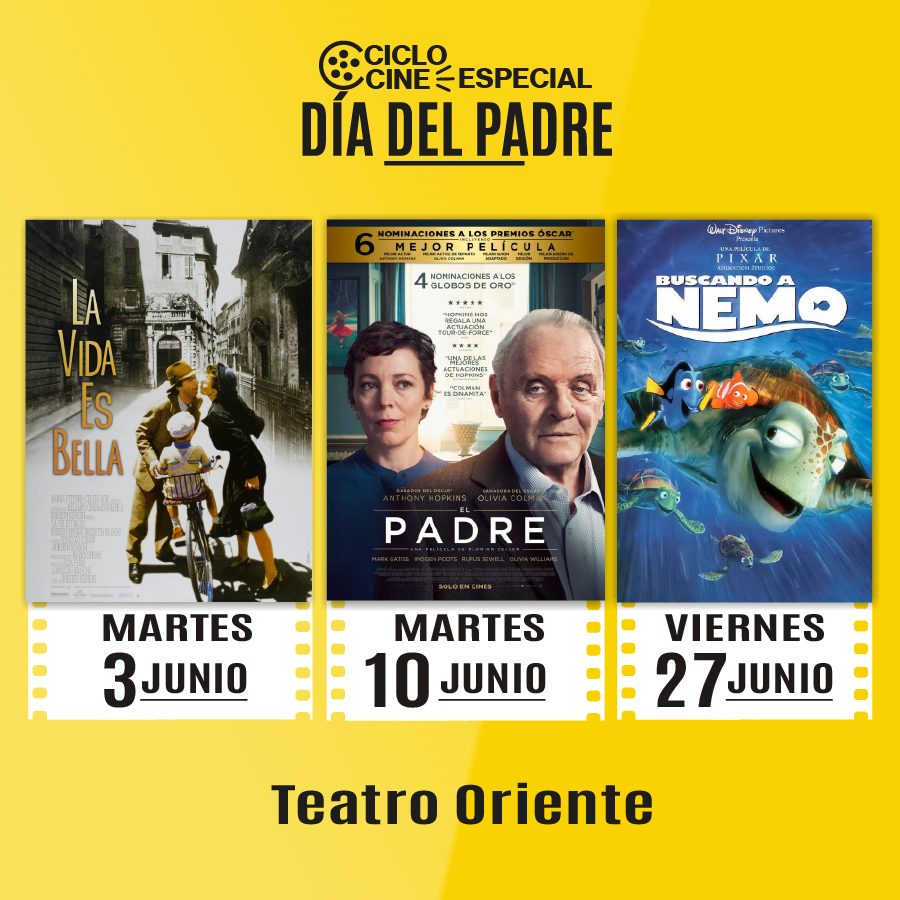 CICLO DE CINE ESPECIAL DÍA DEL PADRE
